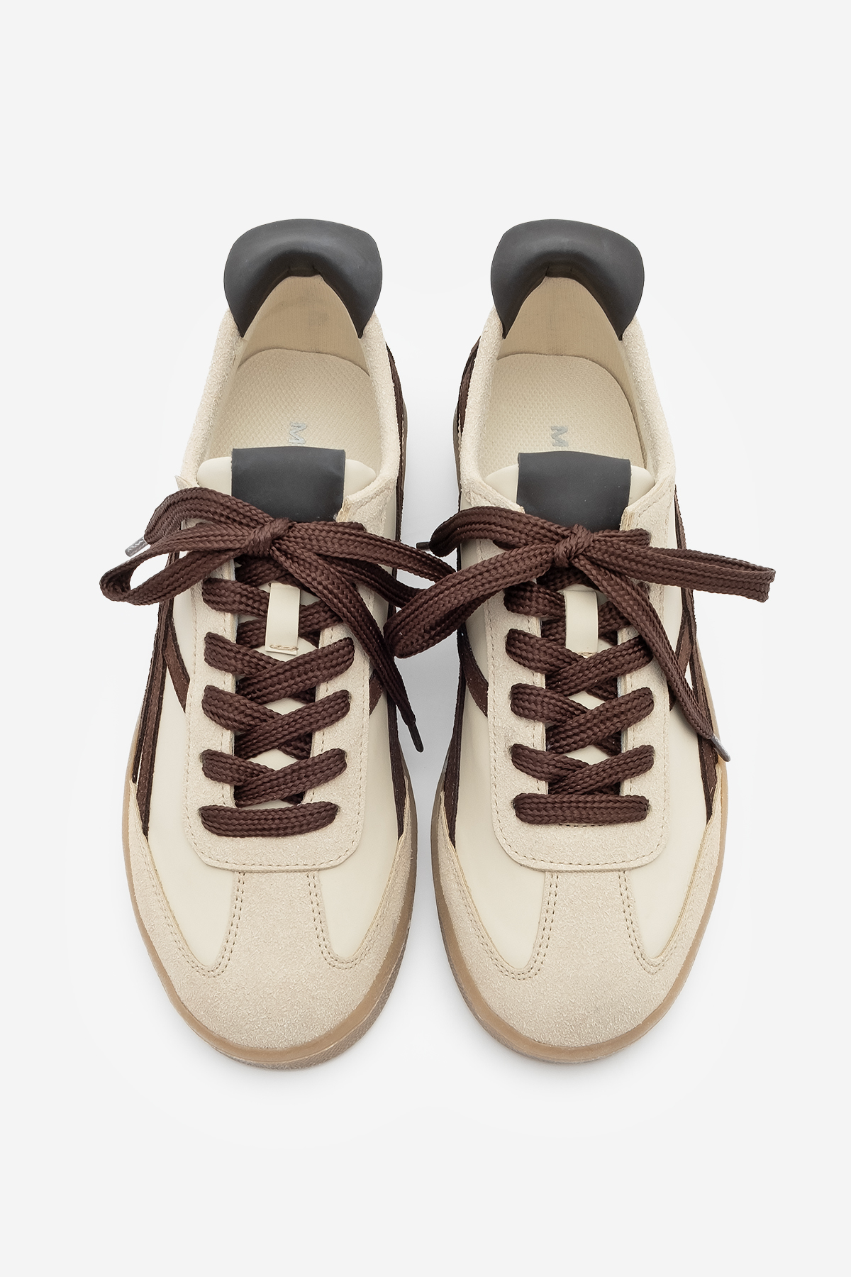 Marjin  Kadın Sneaker Bağcıklı Spor Ayakkabı Alvena Kahve - Görsel 7