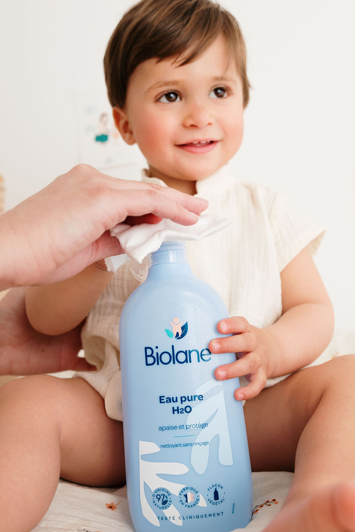 %97 Doğal İçerikli Micellar Bebek Çocuk Temizleme Suyu H2O (750ml) — 3286010077974 — تصویر 5 از 5