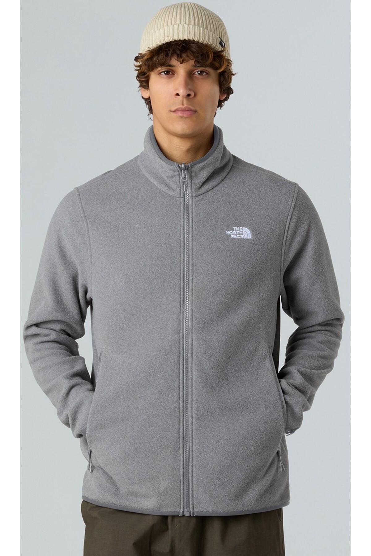 THE NORTH FACE نورث فیس M Glacier Fleece Jacket Erkek Outdoor Polar Ceket — رنگارنگ NF0A8D0QJK31