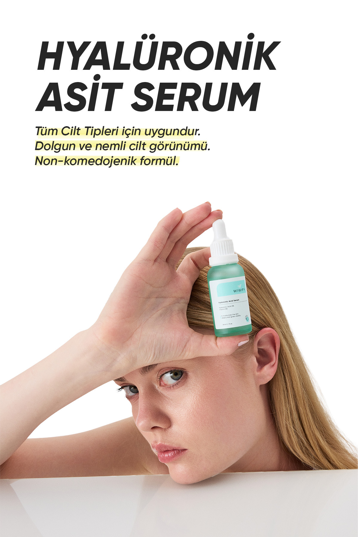 Yoğun Nemlendirici ve Onarıcı Hyaluronic Acid Serum (Hyaluronic Acid 2% + Vitamin B5) — 107 — تصویر 5 از 7