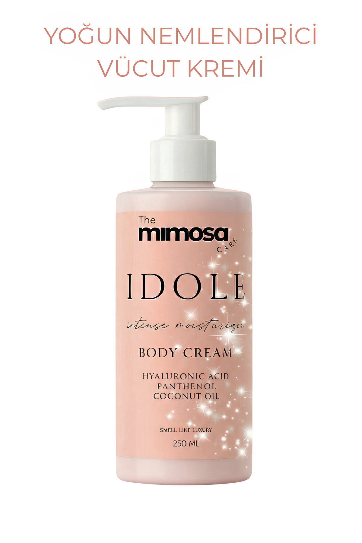 The Mimosa Care Idole Yoğun Nemlendirici Vücut KREMİ-Üre,Hindistan Cevizi Yağı,Hyalüronik Asit