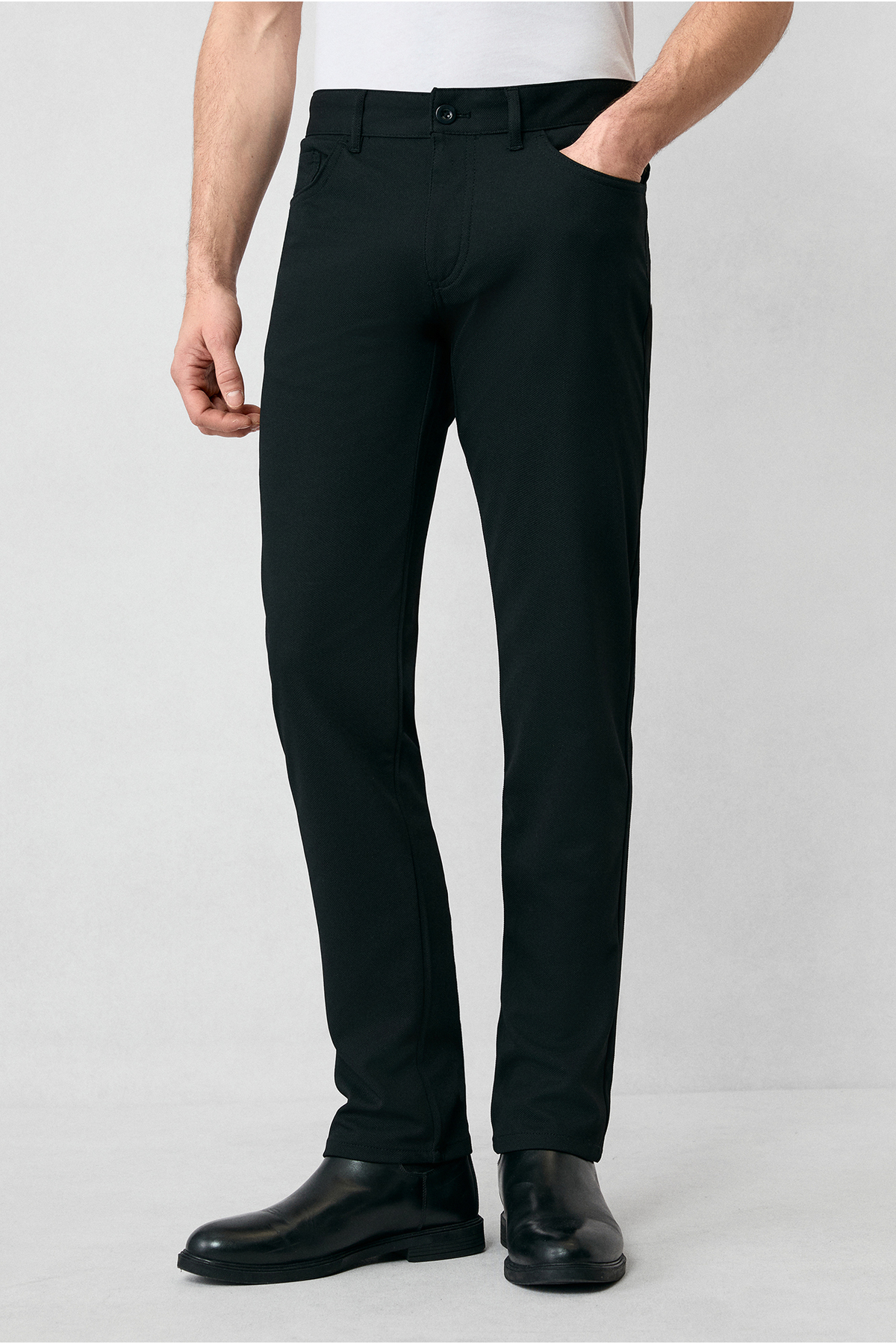 Kiğılı  6 Drop Regular Fit Standart Kesim Kanvas / Chino Pantolon - Görsel 5