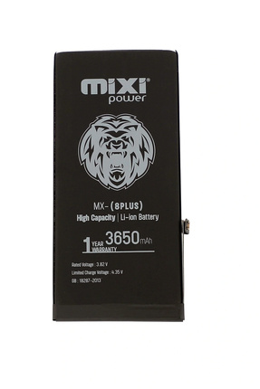mixipower iPhone 8 Plus Uyumlu, Akıllı Yüksek Kapasiteli Batarya, Pil Sağlığı...