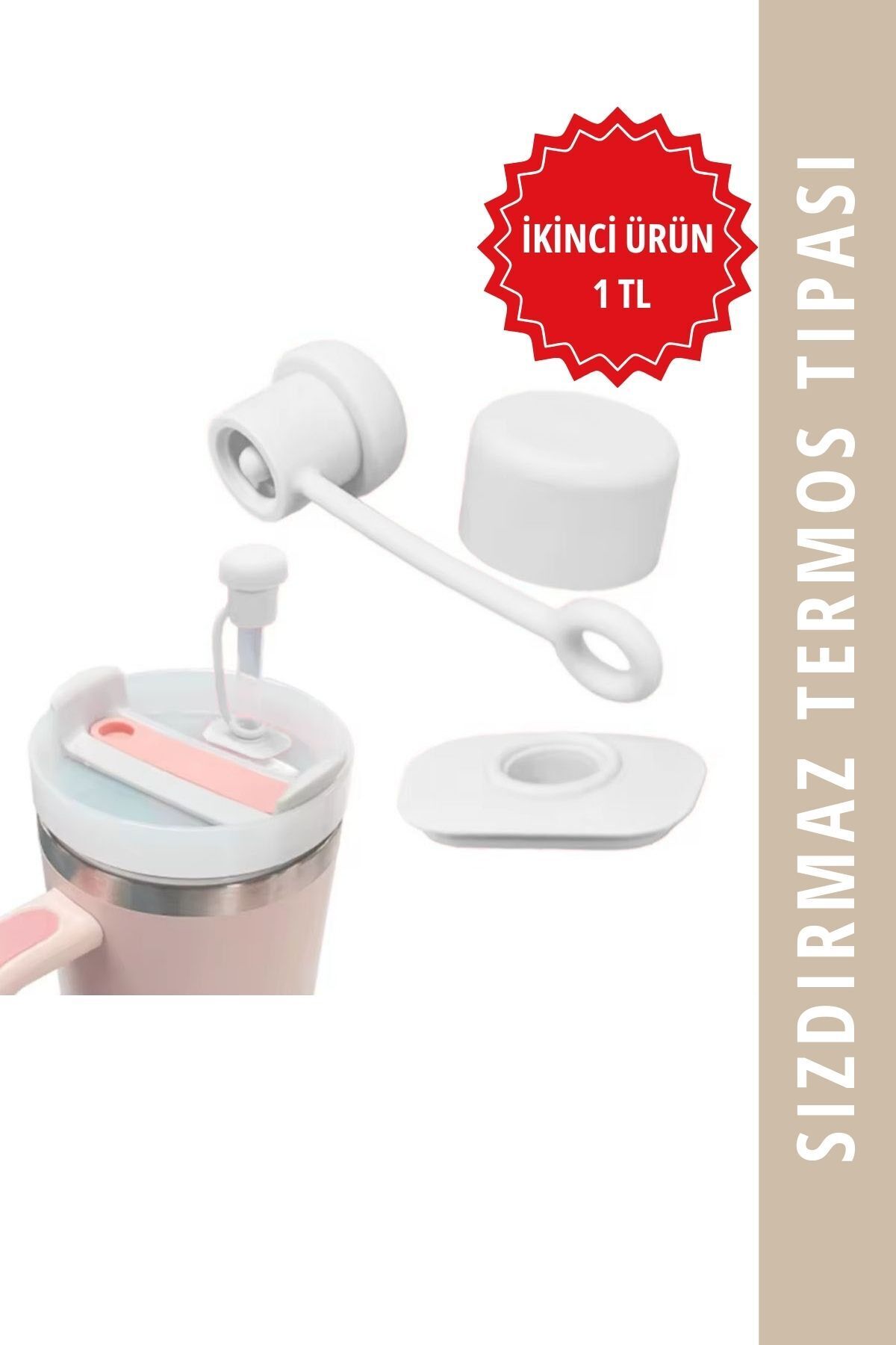 Mamastuff Sızdırmaz Silikon Tıpa - Şeffaf