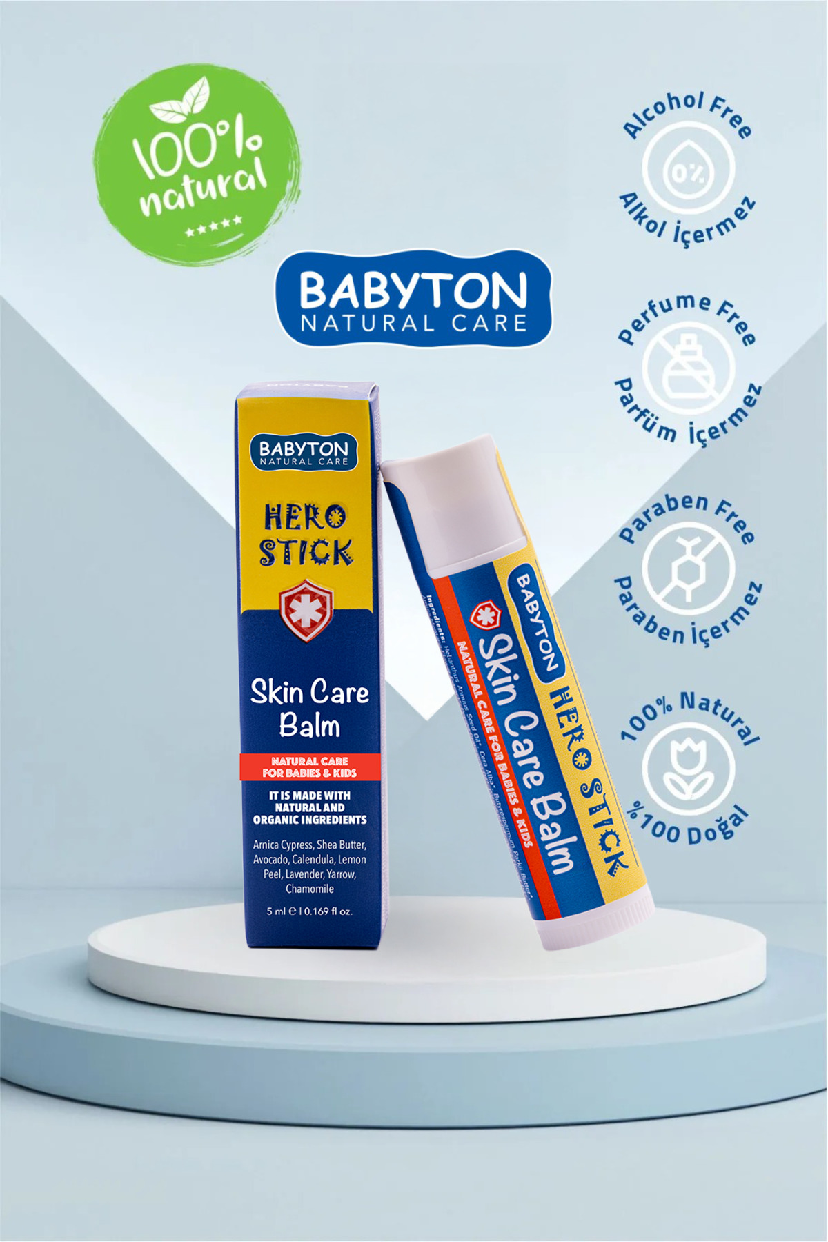 BABYTON Anlık Yatıştırıcı Hero Stick 5 ml fotoğrafı 3 (önizleme)