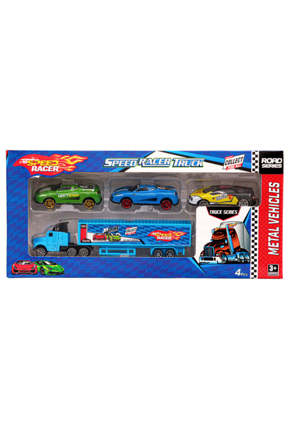 Toysan TOY-40 4'lü Speed Racer Metal Araba Oyuncak - Fiyatı, Yorumları