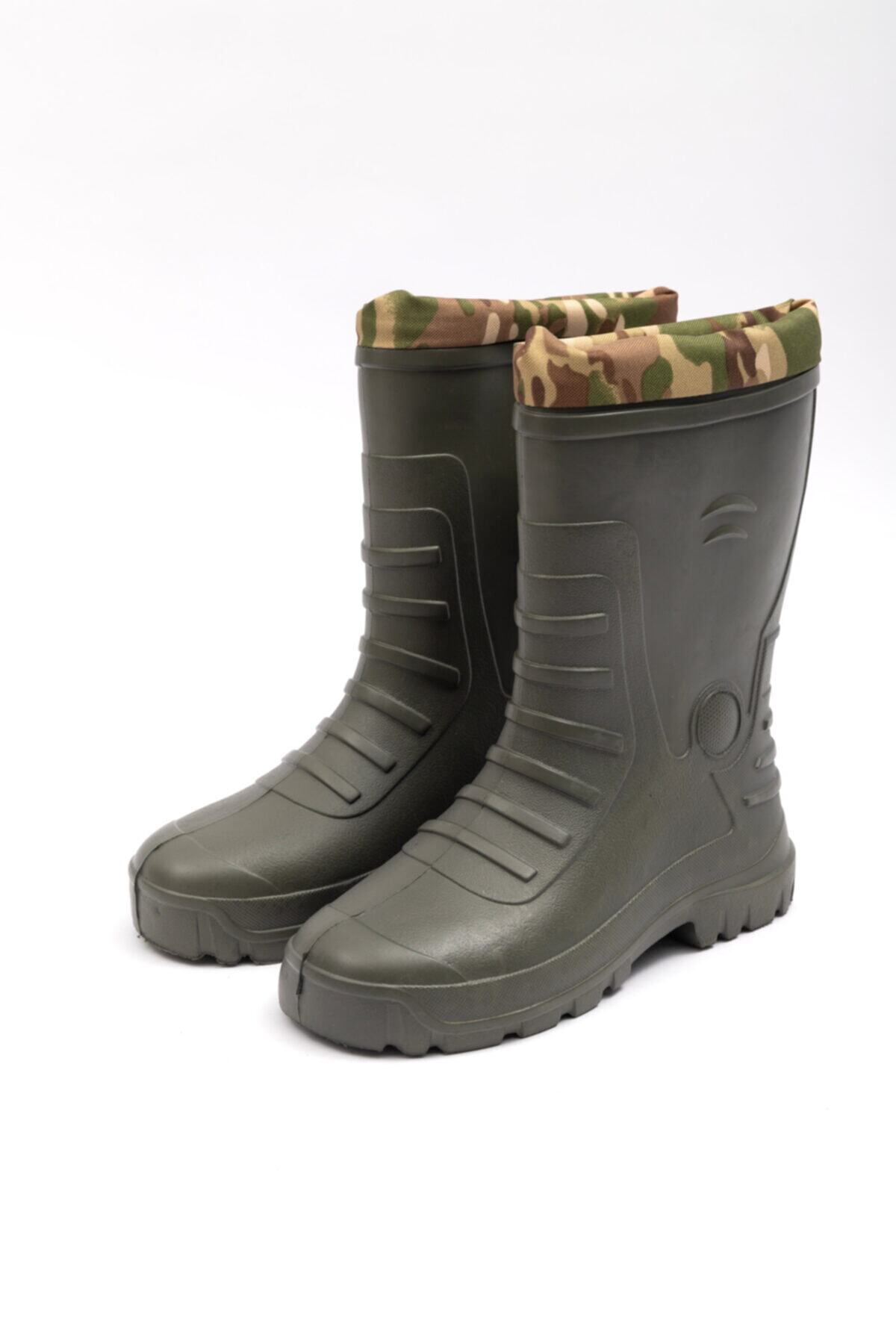 Gezer  Kışlık Erkek Çoraplı Kısa Fır Çizme - Görsel 6