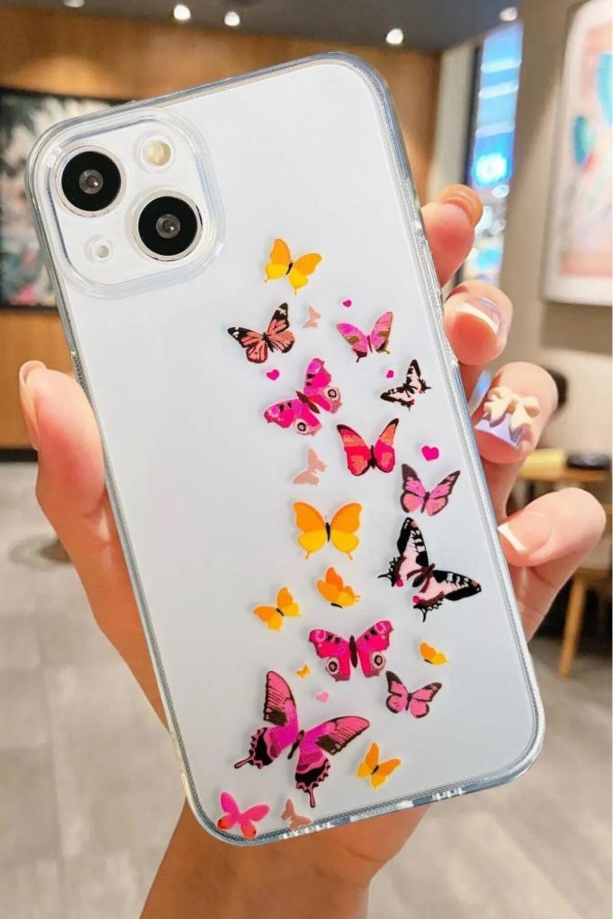 Iphone 15 Case Pattern Transparent Silicone Case