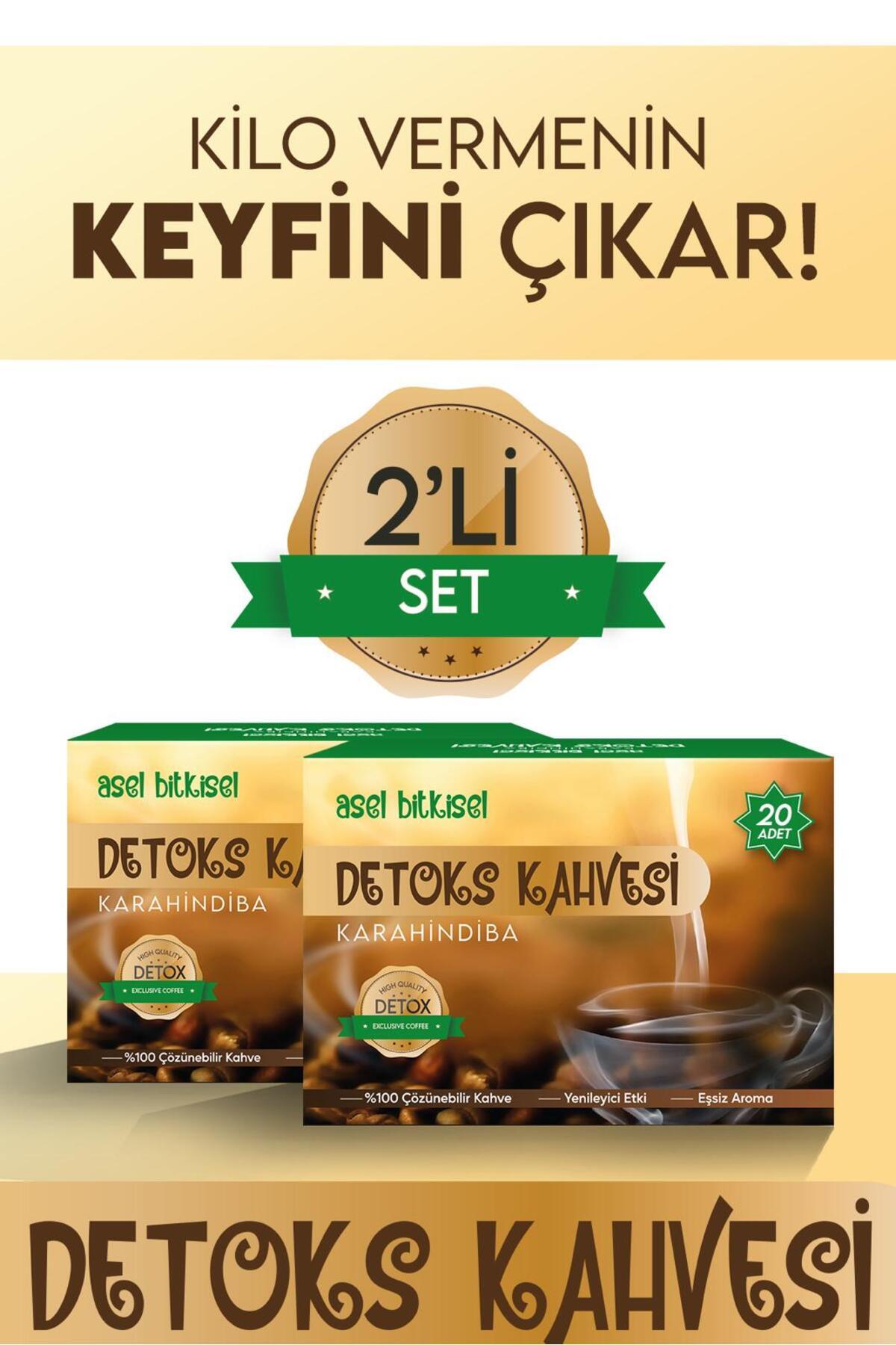 ASEL BİTKİSEL Form Avcısı I Hafiflik & Zarafet Detox Form Kahve zayıflamak(2 kutu)