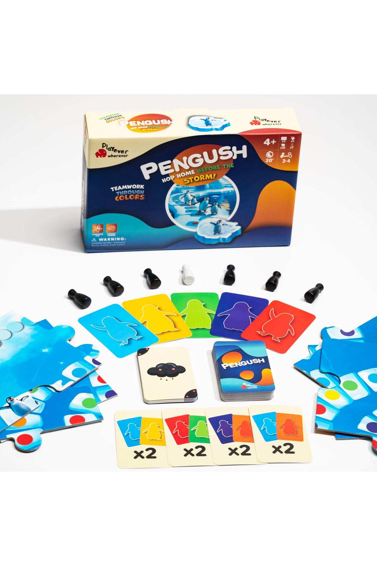 پنگوش، بازی تیمی برای پرورش تفکر استراتژیک (سنین ۴ تا ۷ سال)