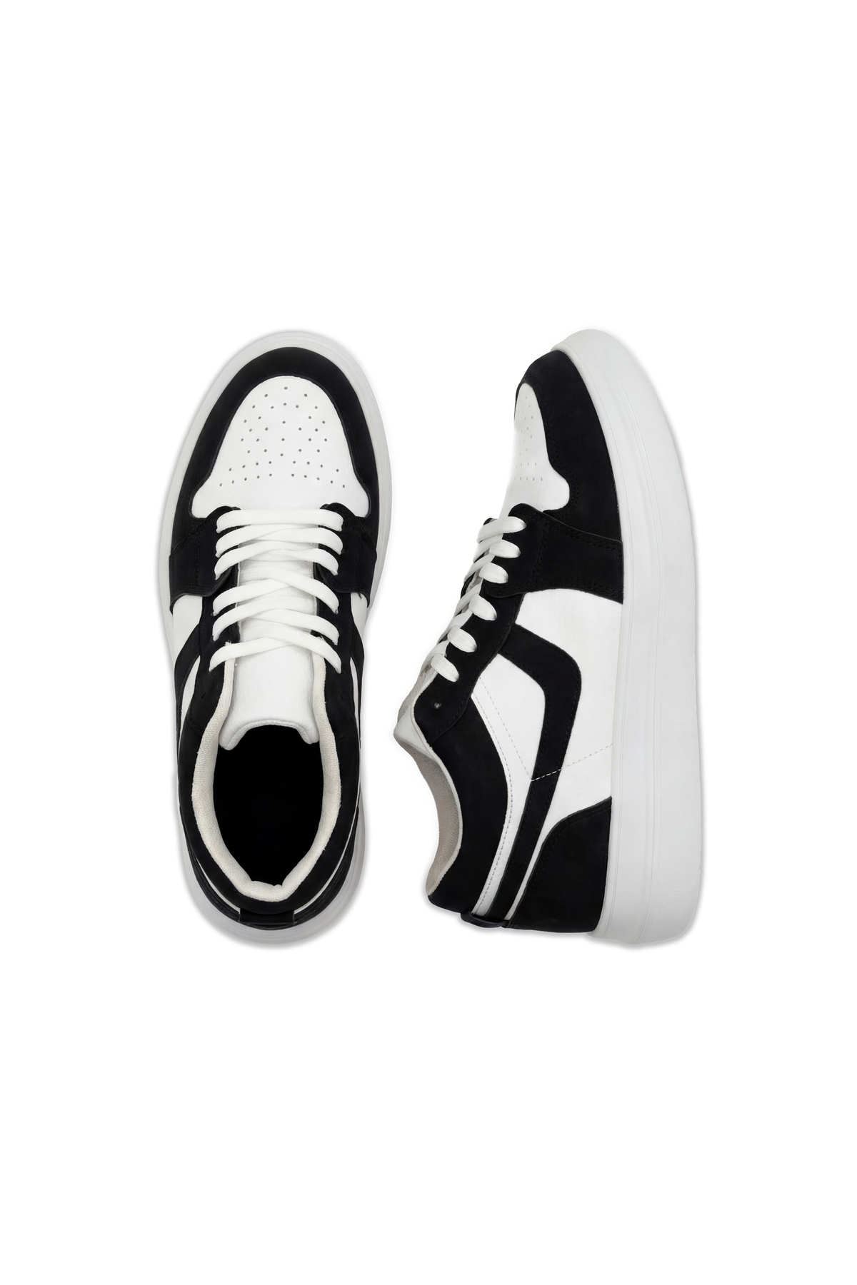 level step icon siyah +10CM boy uzatan ayakkabı görsel 2