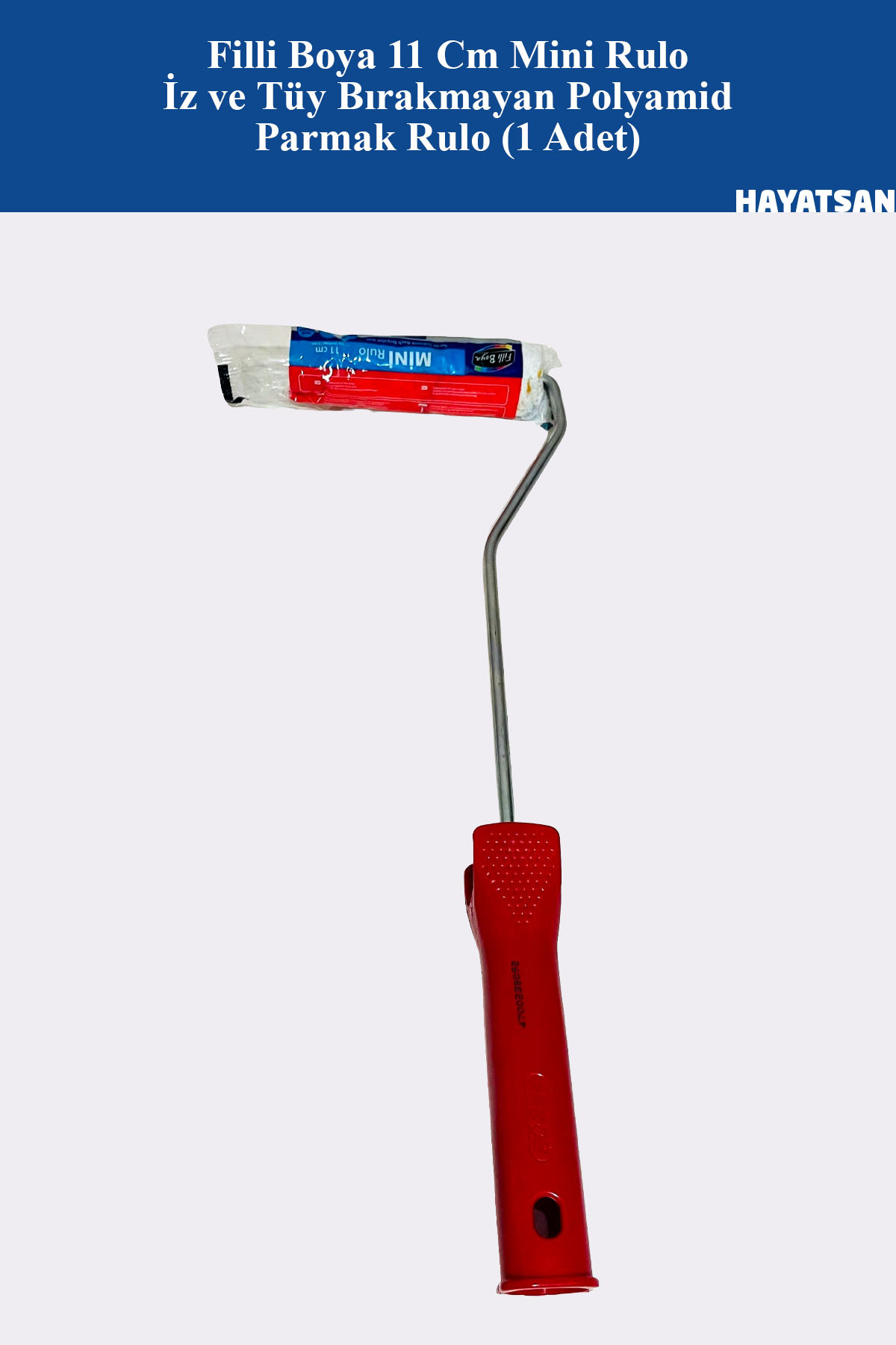 Filli Boya 11 Cm Mini Rulo - İz ve Tüy Bırakmayan Polyamid Parmak Rulo ...