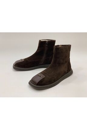 evva shoes Hakiki Süet Çok Rahat Günlük Kadın Bot