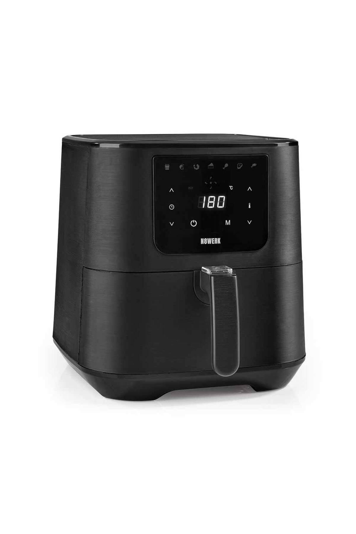 N8WERK Hot Air Fryer 5.5 L Siyah Airfryer