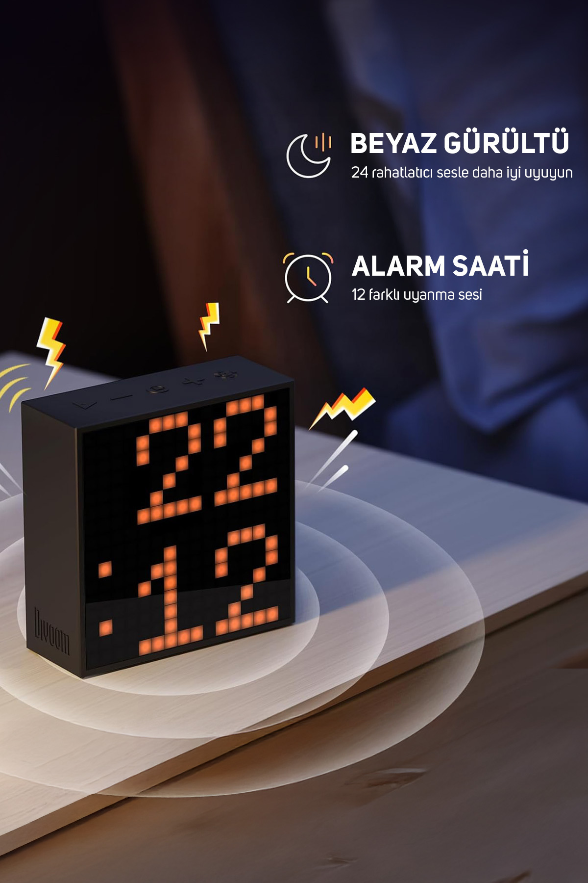 Divoom Timebox Evo Bluetooth Hoparlör Ve Pixoo-64 Led Ekran Seti
