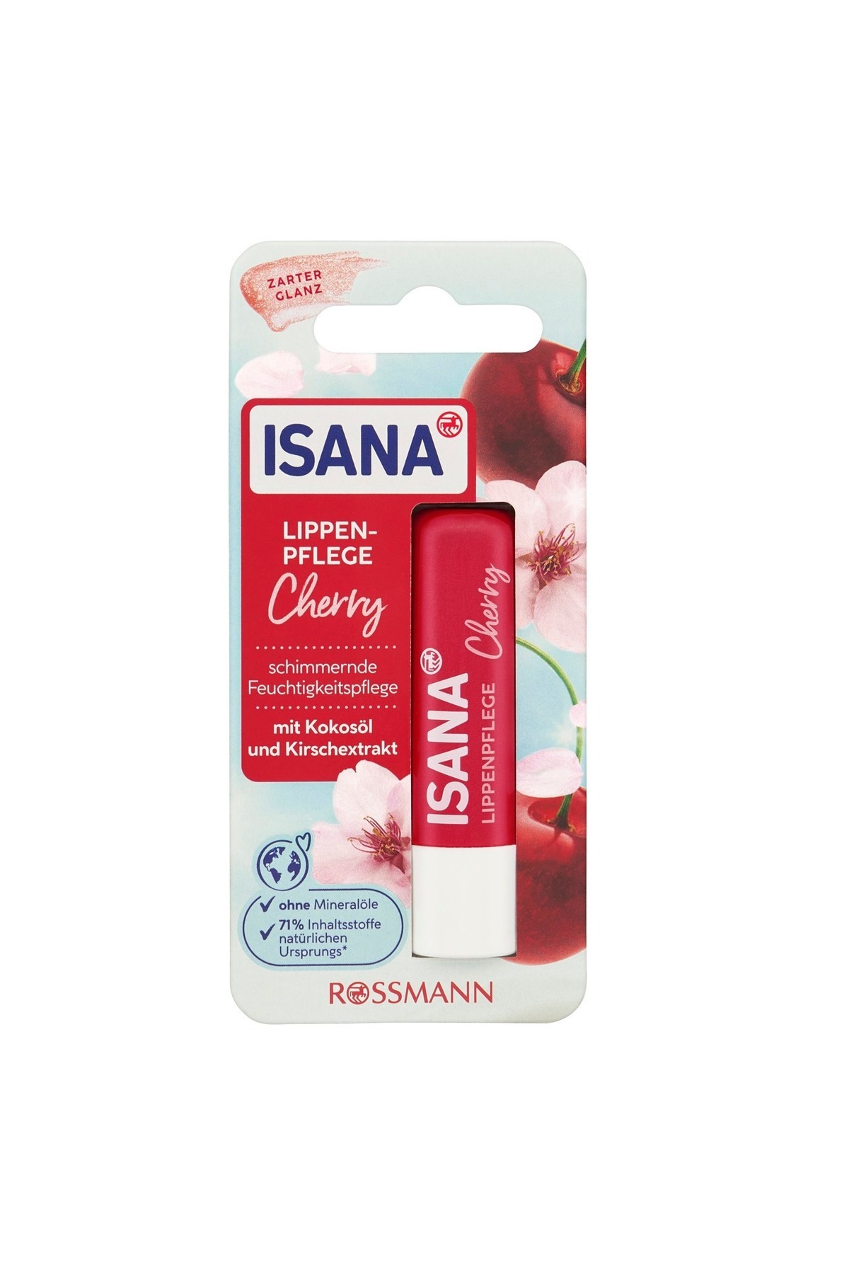 ISANA Dudak Bakım Kremi Vişne 4.8 Gr