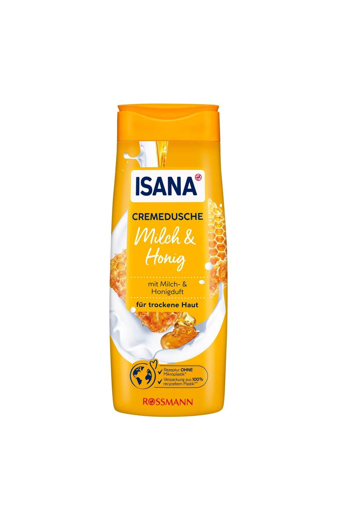 ISANA Süt Ve Bal Kokulu Duş Kremi 300 ml