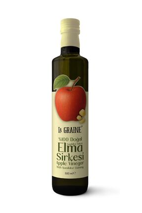 LA GRAINE SANDALOZ SAKIZLI ELMA SİRKESİ 500 ML