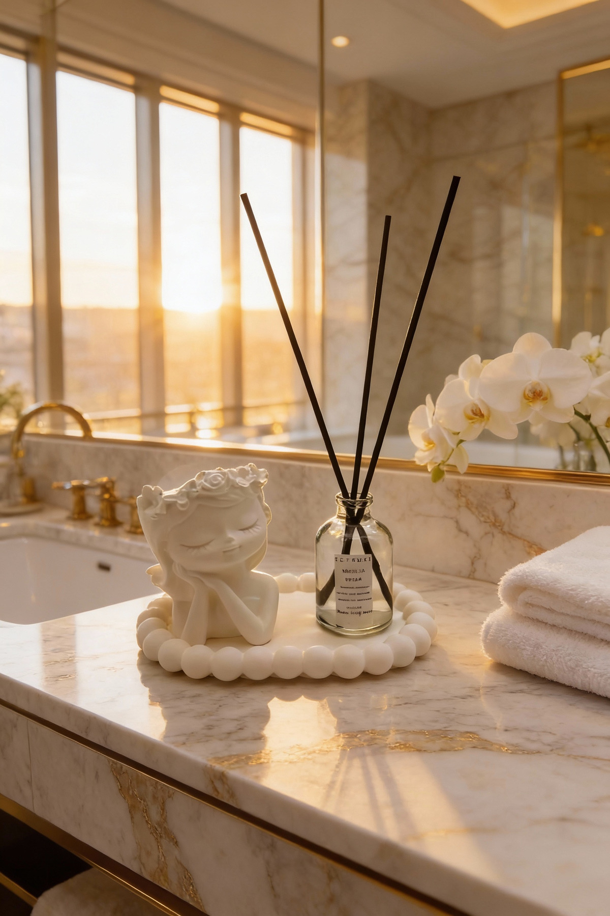 Vanilya Kokulu Oda Kokusu - Özel Tepsili Şık Tasarım