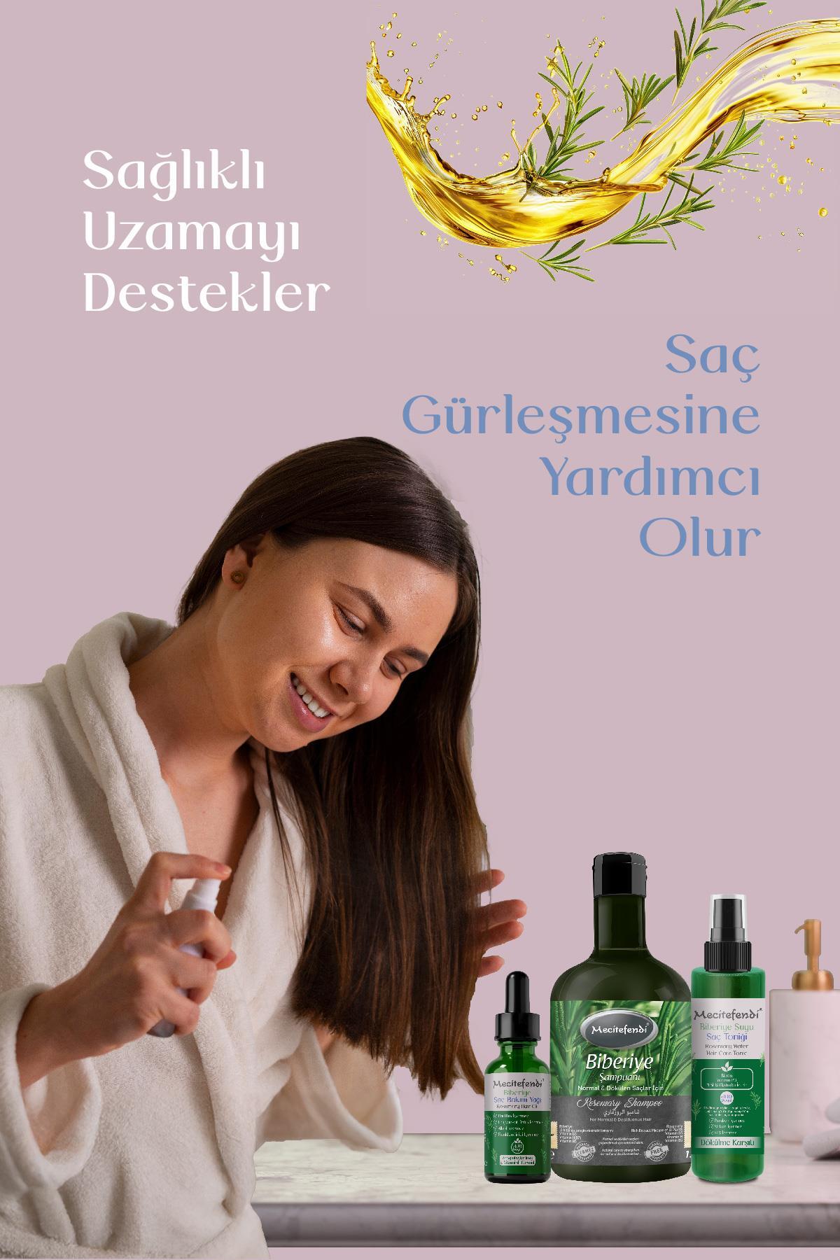Biberiye Saç Bakım Seti Nüans - Saç Dökülmesi ve Yıpranmış Saçlar için Güçlendirici Set — Nüans1 — تصویر 2 از 4