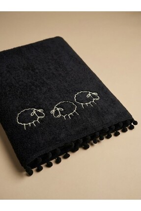 Dekomina Koyun Figürlü Yüz Havlusu