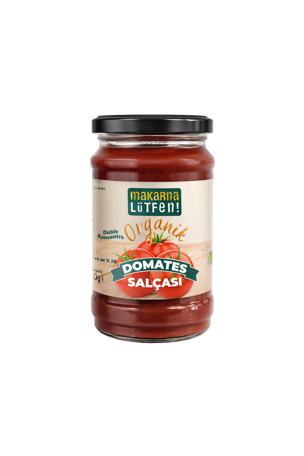 Makarna Lütfen Organik Domates Salçası (310 g) fotoğrafı 3 (önizleme)