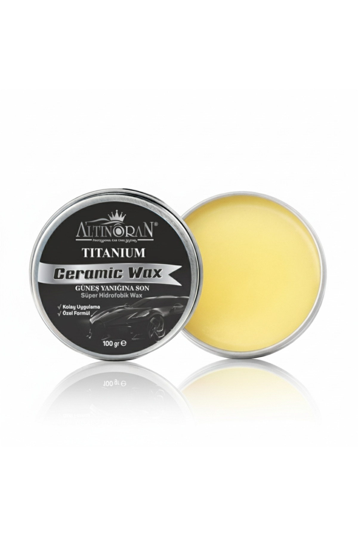Altınoran Titanium Seramik Katkılı Wax Krem Cila 100 gr