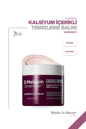 Dr.Melaxin Kalsiyum & Pancar Özlü Temizleyici Balm – Rebornıc Teknolojili | K...