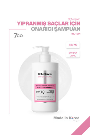 Dr.Melaxin Keratin & Peptit İçeren Onarıcı Şampuan– Yıpranmış Saçlar İçin Güç...
