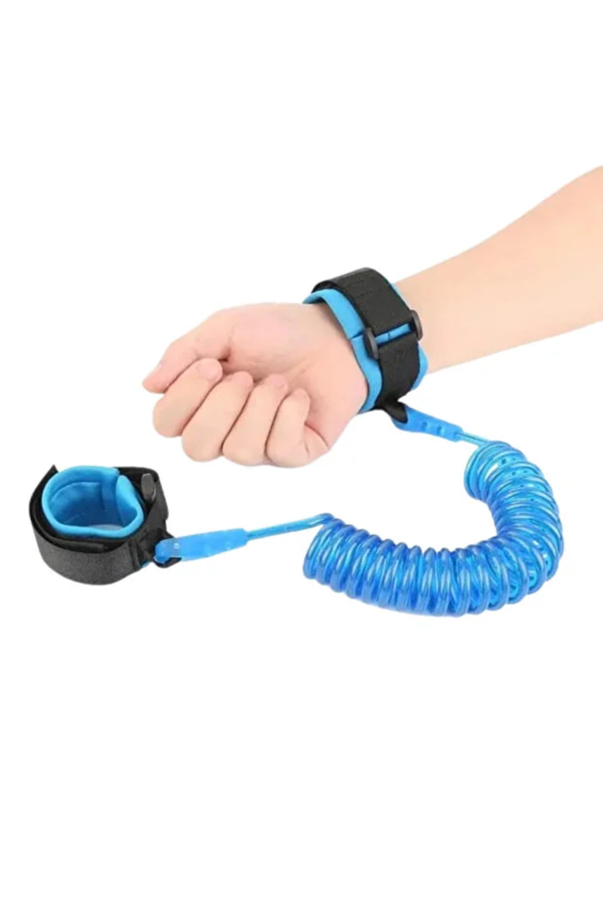 Zey-Al Çocuk Güvenlik Bilekliği – Kayıp Önleyici Kimlik Bilekliği | Hac Umre Güven Çemberi - Mavi fotoğrafı 5 (önizleme)