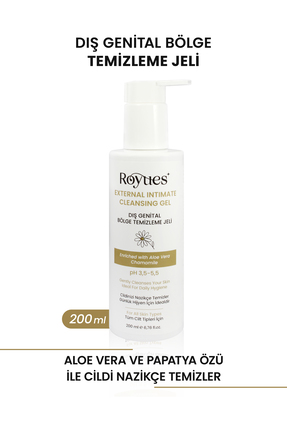 Royues Dış Genital Bölge Beyazlatıcı Jel Papatya Kokulu Kliniklere Özel Formü...