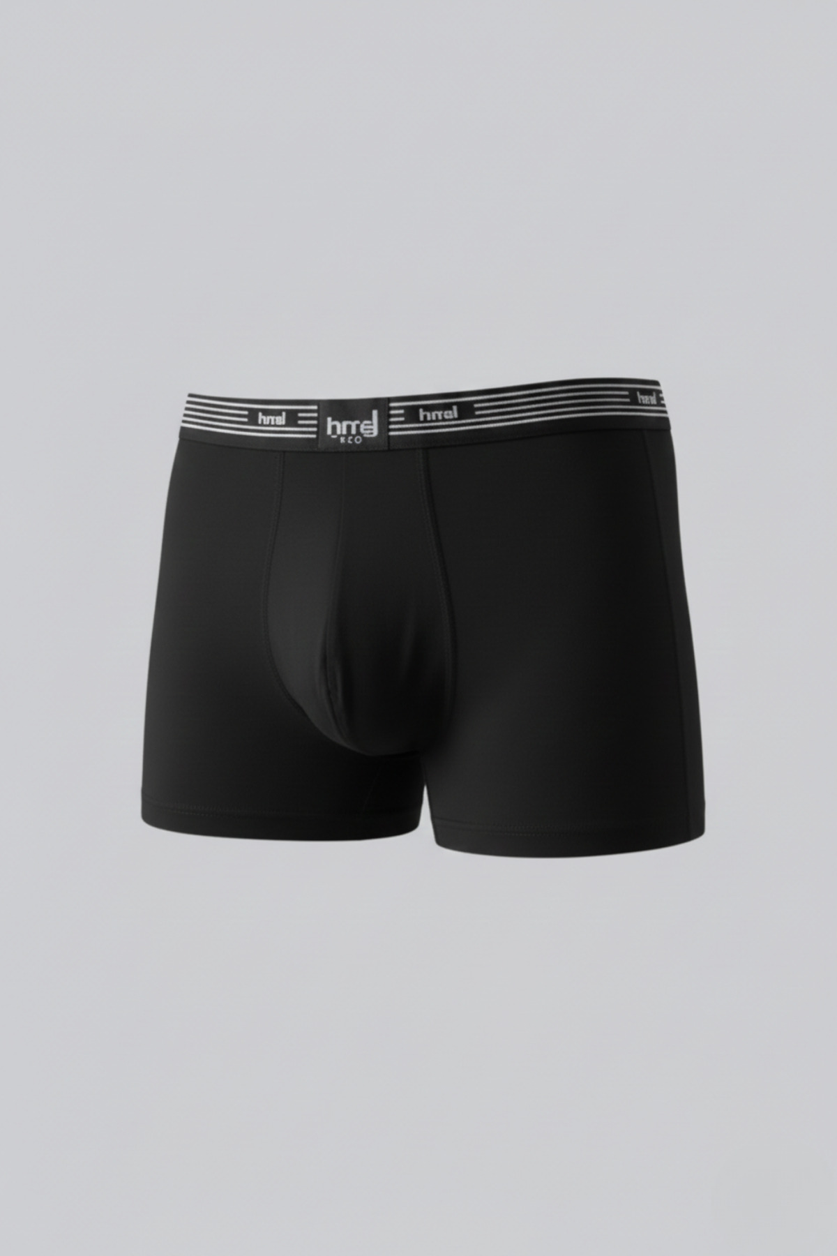 Men's Bamboo Casual Black Boxer