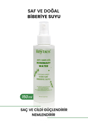 Royues Biberiye Suyu Dökülme Karşıtı Saç Uzamasını Destekleyen Saç Toniği %10...