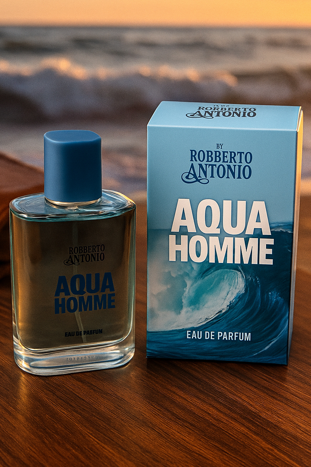 Robberto Antonio Robberto Antonio Men Aqua EDP 100 ml – Ferah, Maskülen, Kalıcı Parfüm – Deniz Esintili Erkek Parfüm