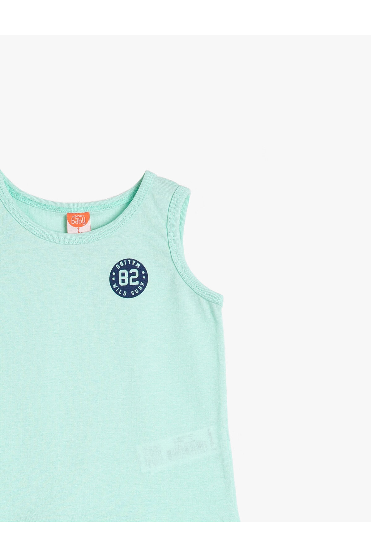 Koton Erkek Bebek Mavi Baskılı Atlet fotoğrafı 3 (önizleme)