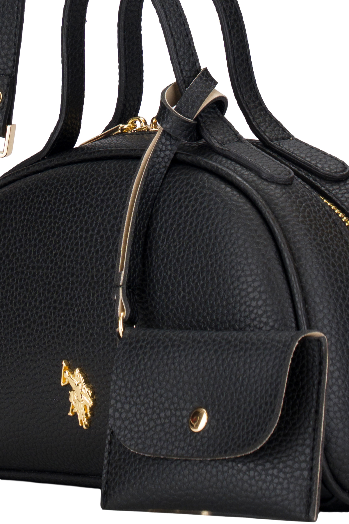 U.S. Polo Assn. Sıyah Kadın Postacı Çantası Us26155 görsel 4