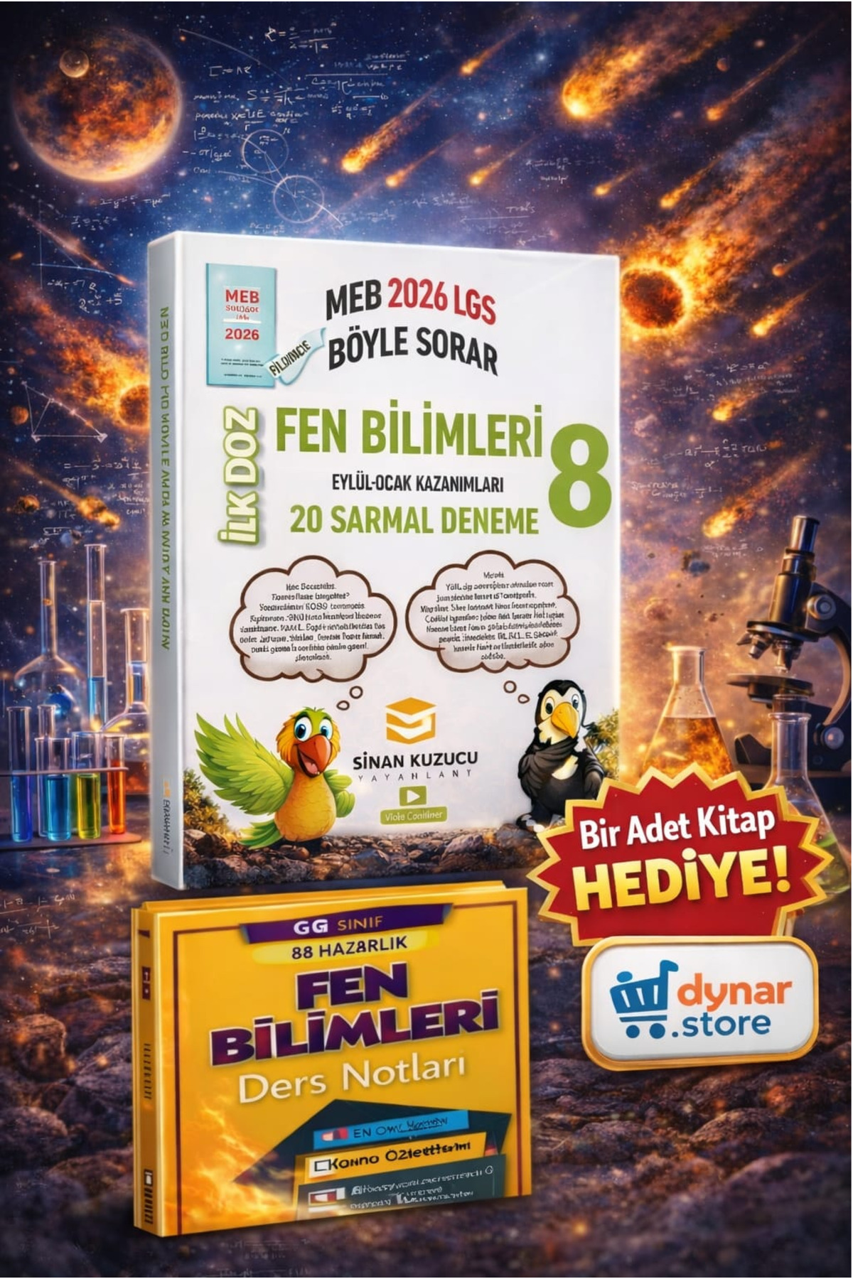 SİNAN KUZUCU YAYINLARI Sinan Kuzucu 8. Sınıf 2026 | İlk Doz Sarmal