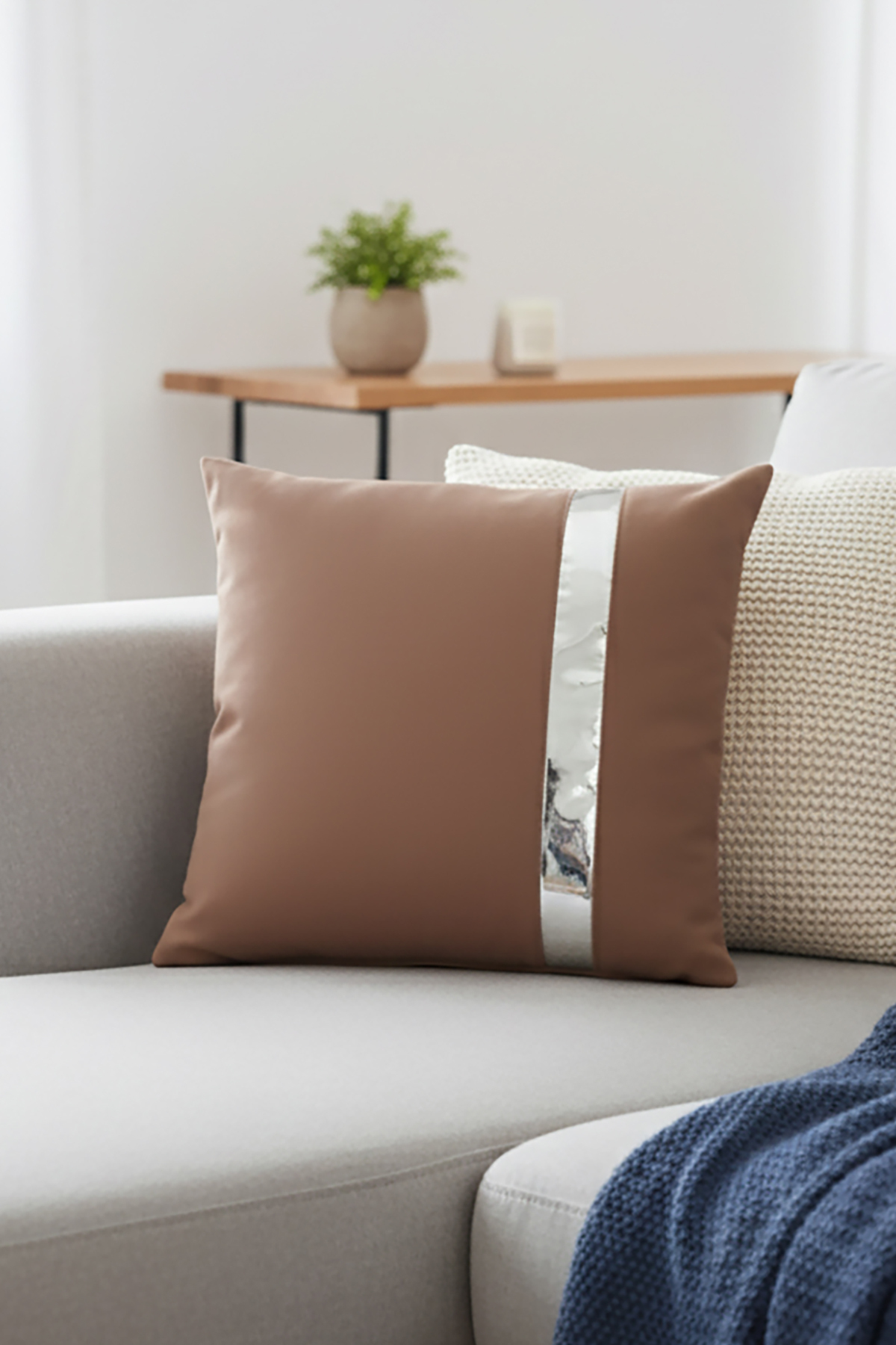 Mirror Skin Stain Resistant Cushion & Pillowcase