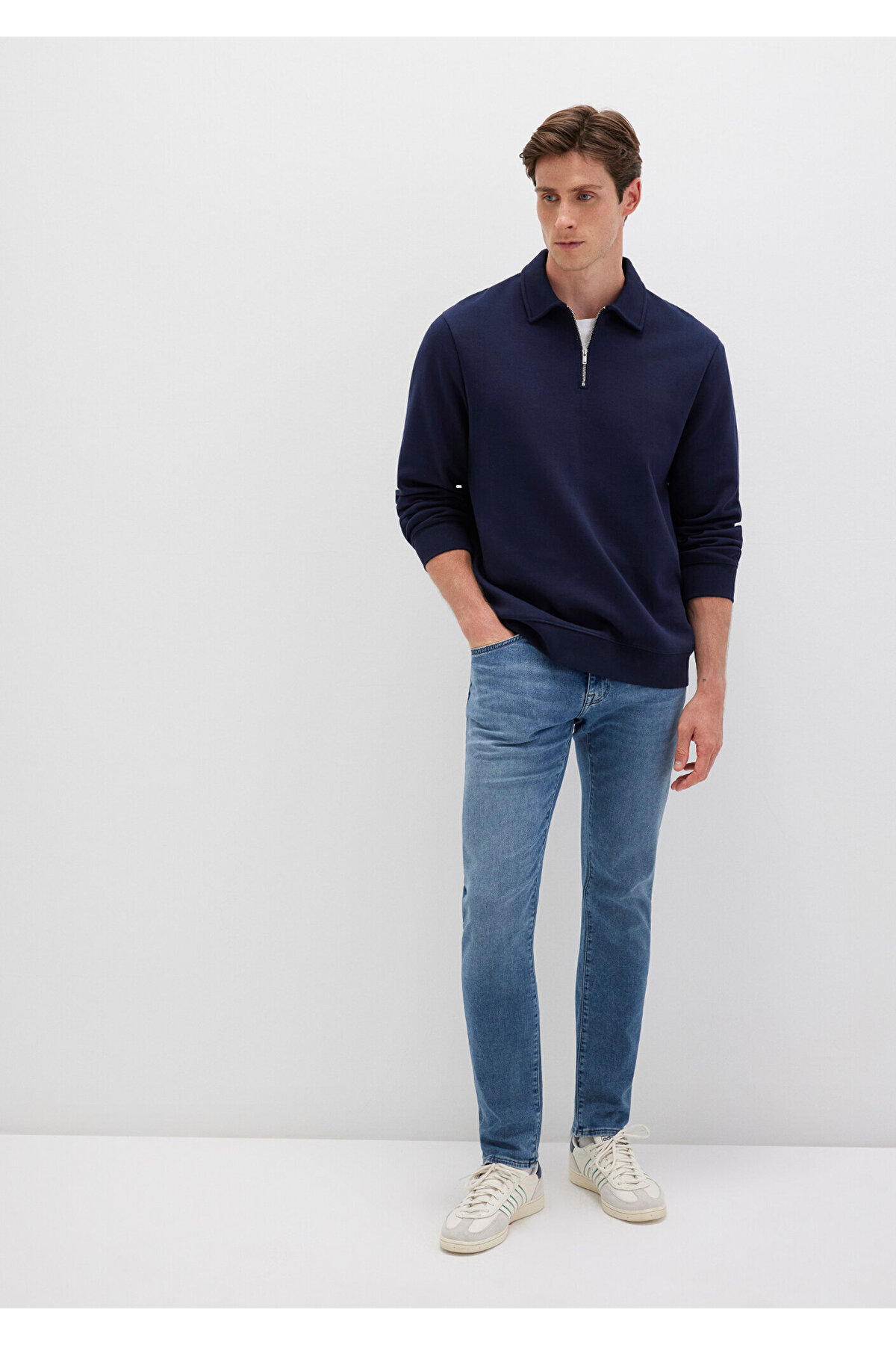 Mavi  Jake Sporty Indigo Puslu Jean Pantolon 0042290651 - Görsel 3