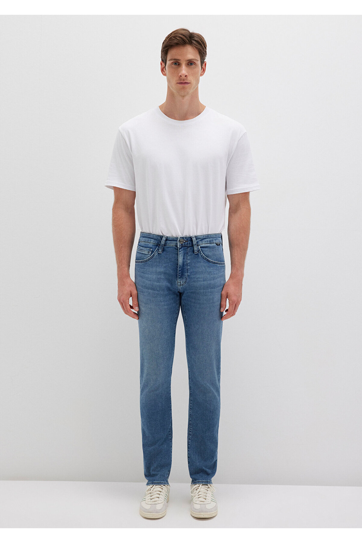 Mavi  Jake Sporty Indigo Puslu Jean Pantolon 0042290651 - Görsel 4