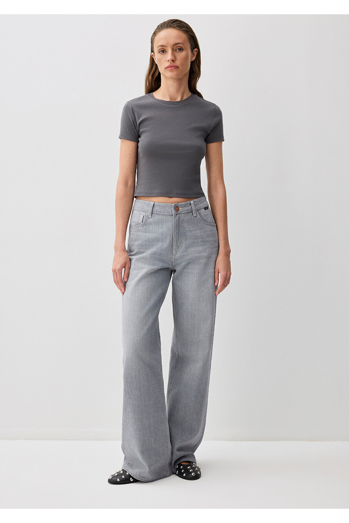 Malibu College Light Grey Jean Pants1010152-89199