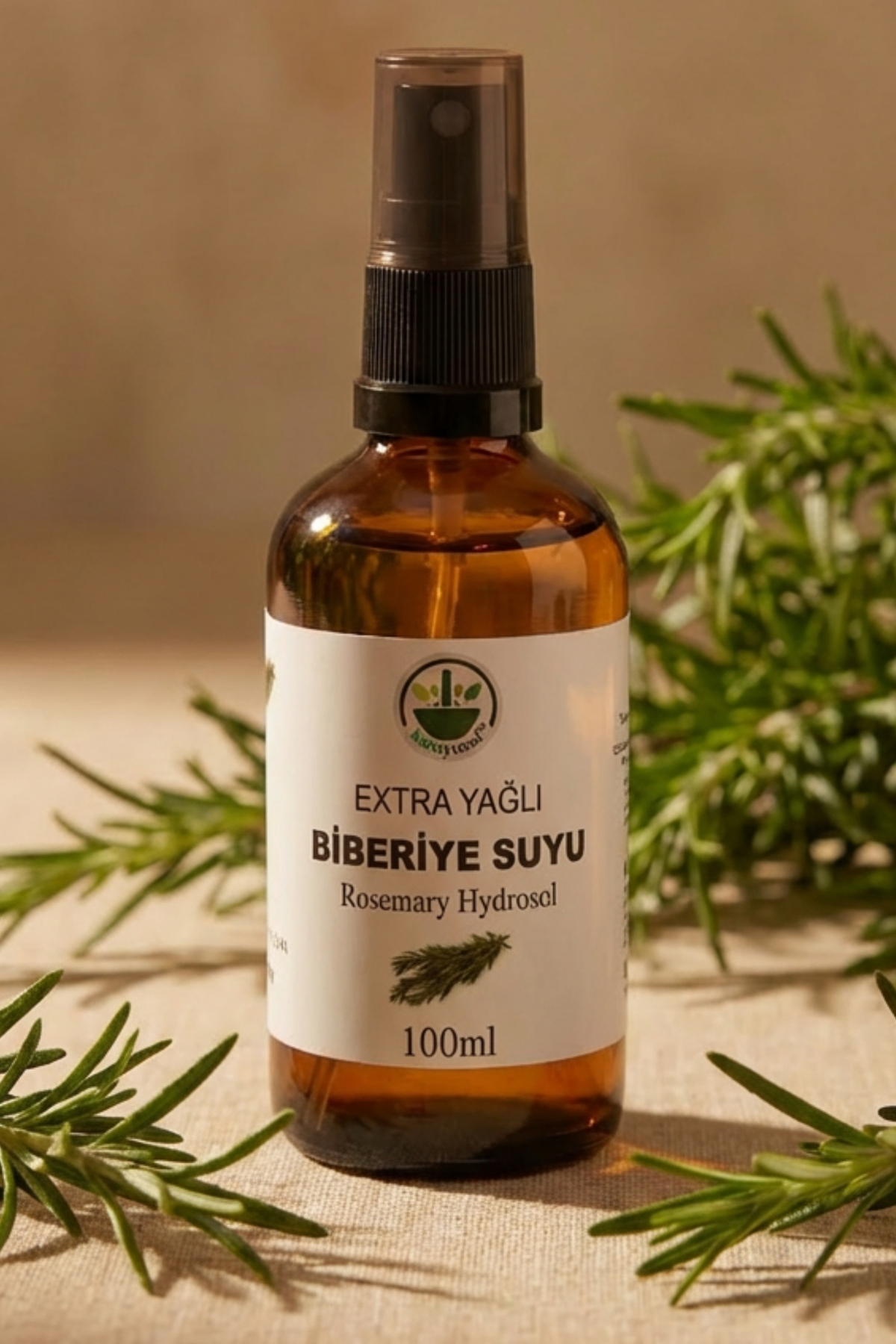 Biberiye Suyu (HİDROSOL) Extra Yağlı / Sebum Ve Yağ Dengeleyici Tonik %100 Saf - 100 ml — biberiyesuyu100