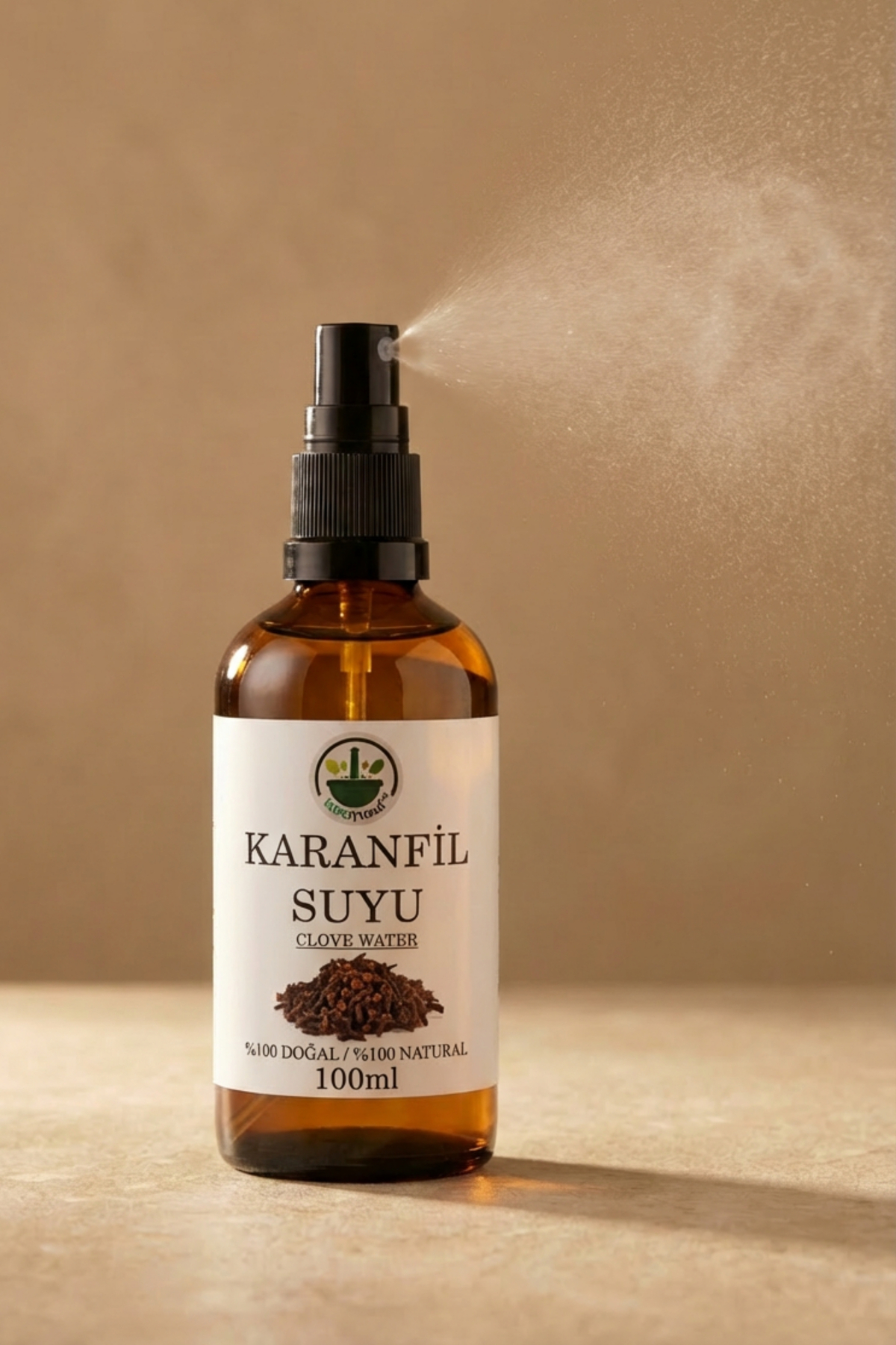 Karanfil Suyu (Karanfil Hidrosolü – Syzygium aromaticum) 100 ml — TASasd632jsdgf-sdgd — تصویر 2 از 3