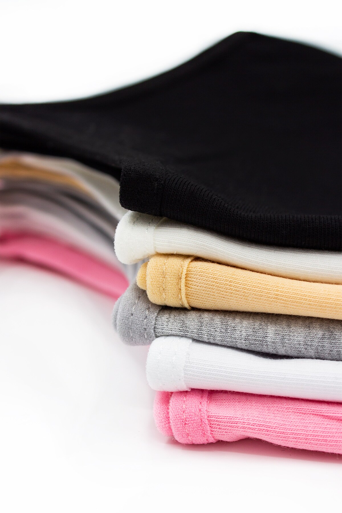 Öts Kız Çocuk Büstiyer 6'lı Pedsiz İp Askılı (%96 Pamuk - %4 Elastan) fotoğrafı 3 (önizleme)