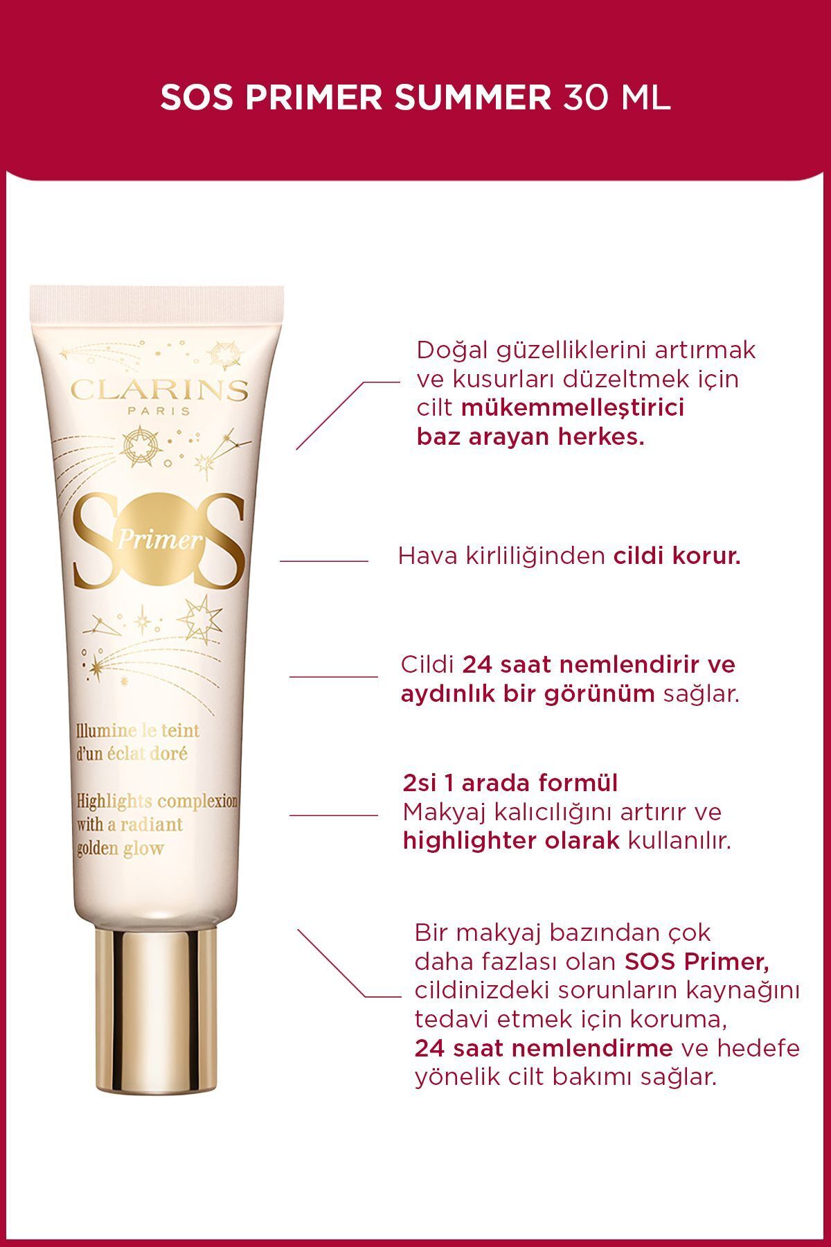Limited Edition SOS Primer 30ml — رنگارنگ CLR233739 — تصویر 3 از 3