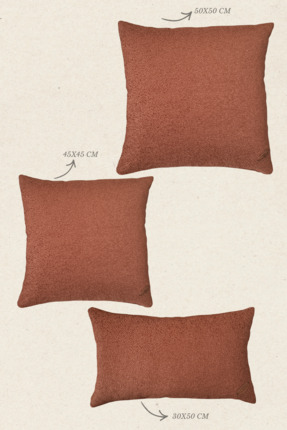 Maison Pactole Turuncu Dolgulu Kırlent -ARION-