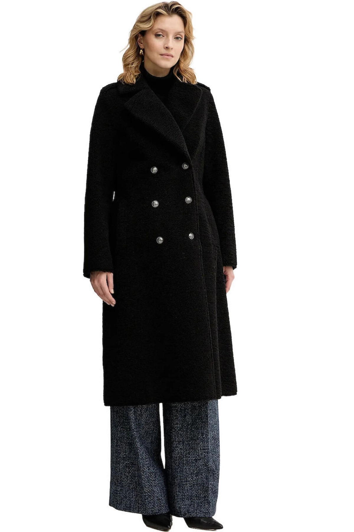 Guess  Laila Kadın Siyah Kürk W5BL62W4190-JBLK - Görsel 2