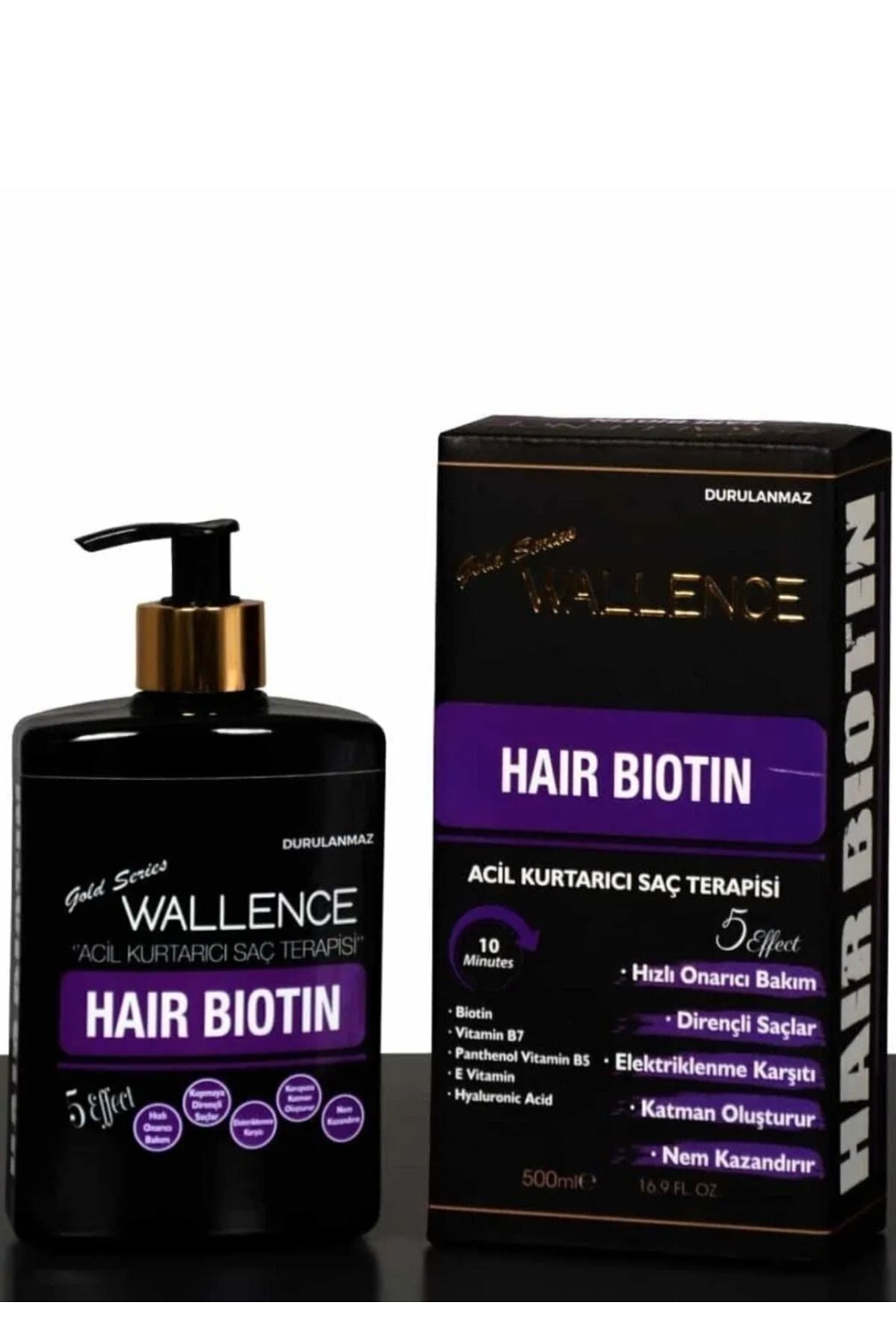 wallence Saç Besleyici Onarıcı Kurtarıcı Biotin 500ml — PR0014