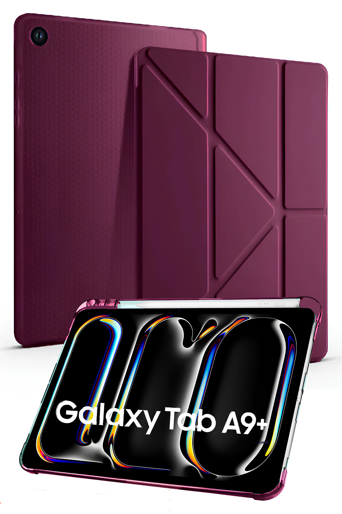 Samsung Galaxy Tab A9 Plus 11 Inc (X210) Smart Case with Stand and Sleep Mode with Pen Section