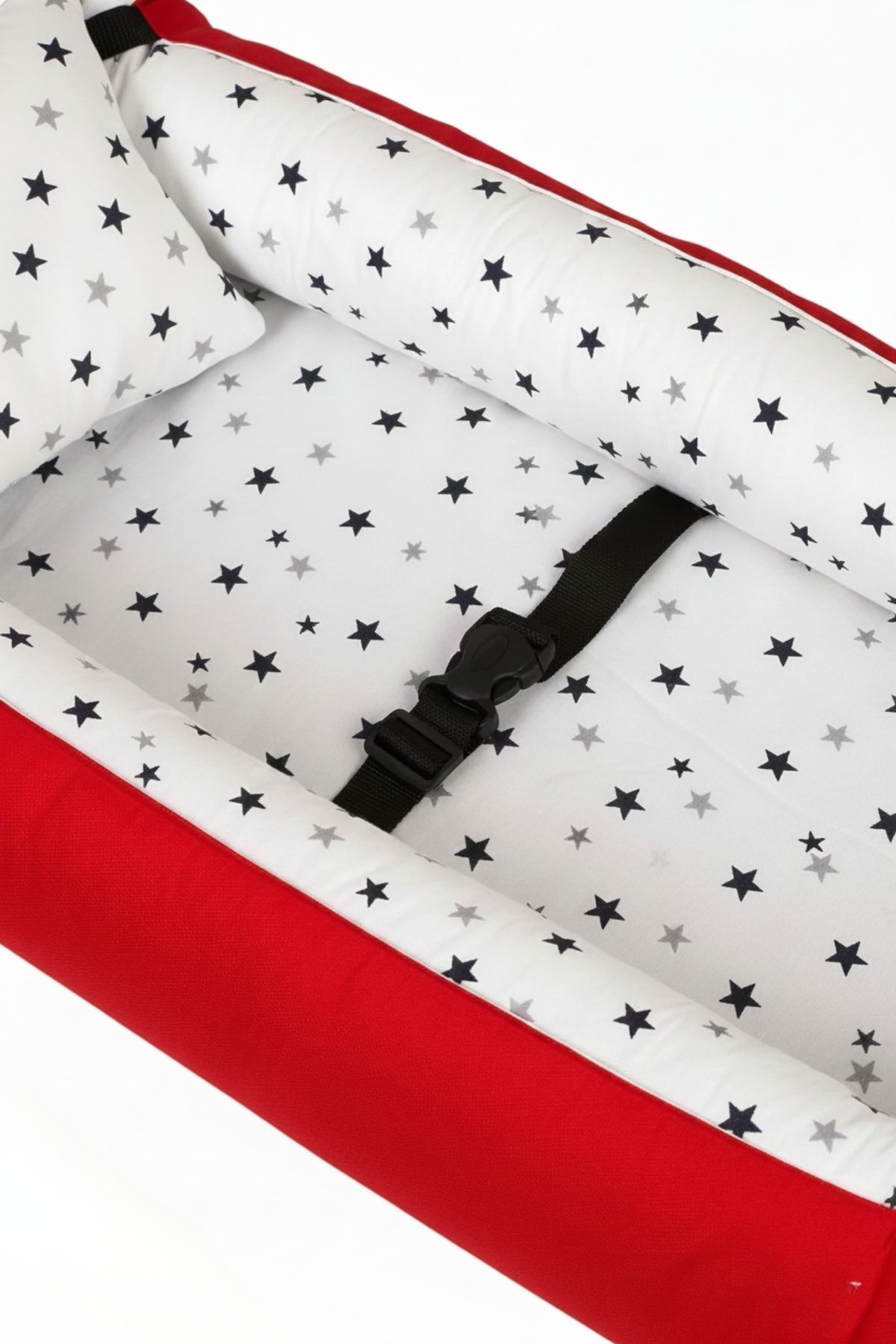 Svava Portatif Bebek Hamak Beşik (Kırmızı) fotoğrafı 4 (önizleme)